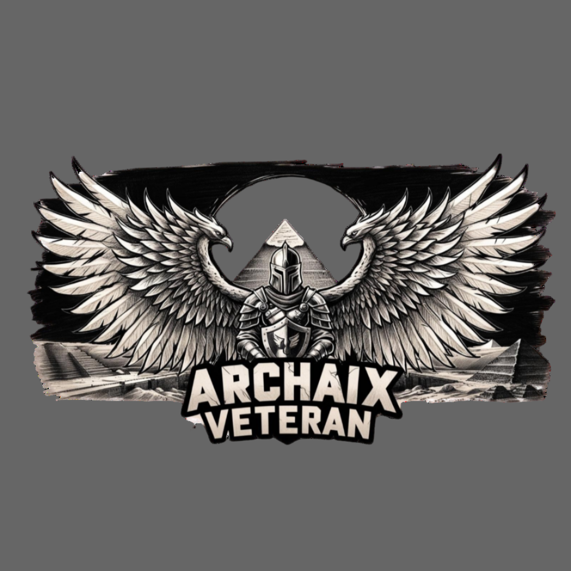 Archaix Veteran Men's V-neck T-Shirt