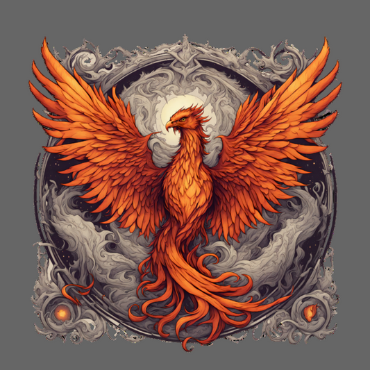 Bordered Phoenix Jersey Tank Top