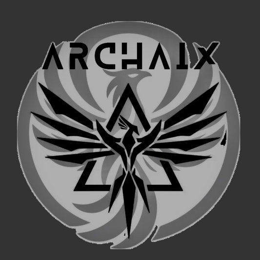 Archaix Logo Men's V-neck T-Shirt