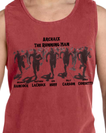 Running Man Vintage Tank Top