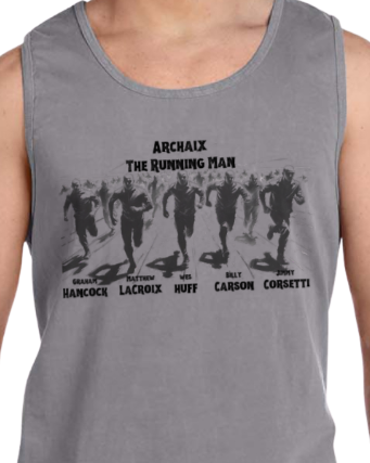 Running Man Vintage Tank Top