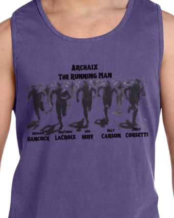 Running Man Vintage Tank Top