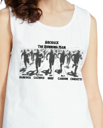 Running Man Vintage Tank Top