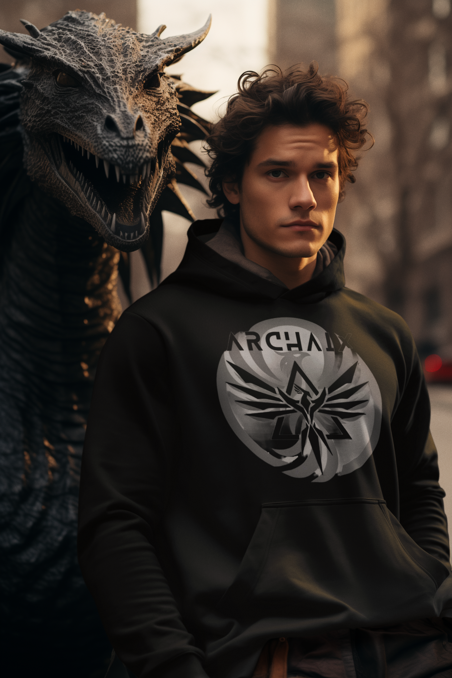 Archaix Logo Hoodie