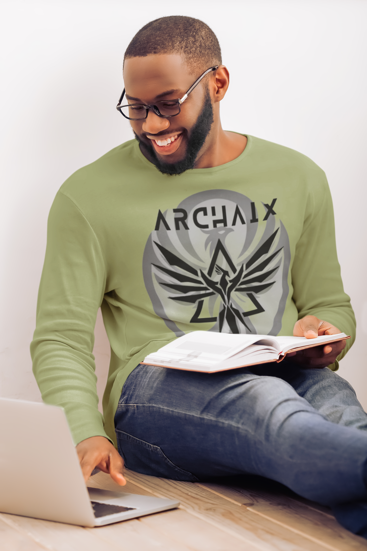 Archaix Logo Long Sleeve Shirt