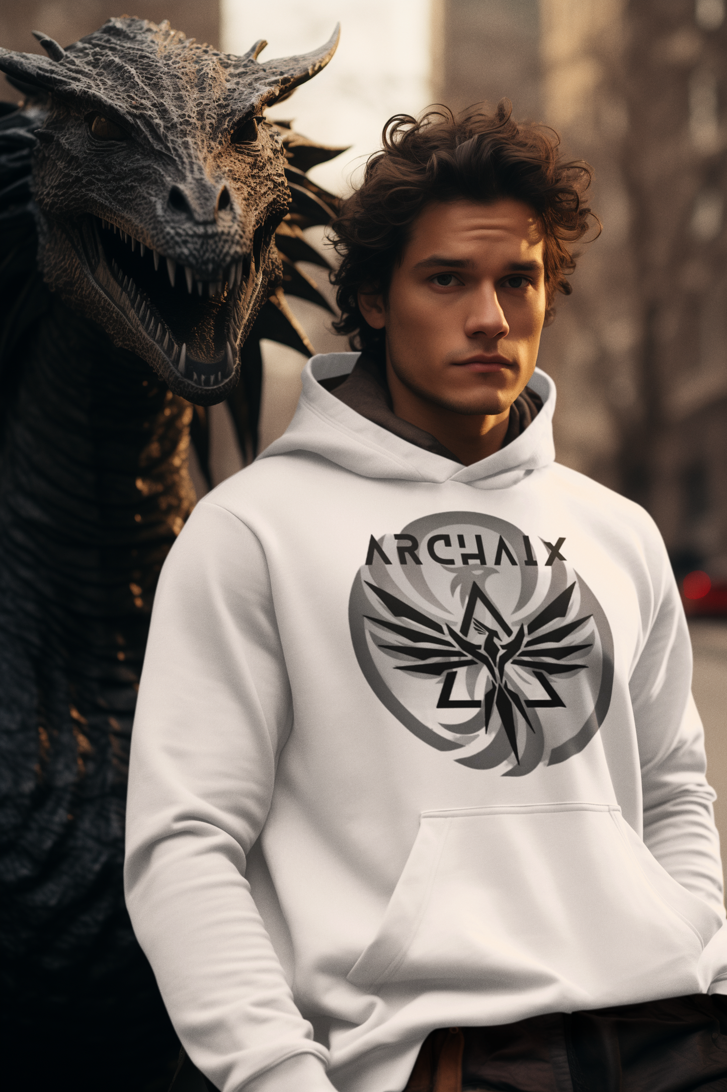 Archaix Logo Hoodie