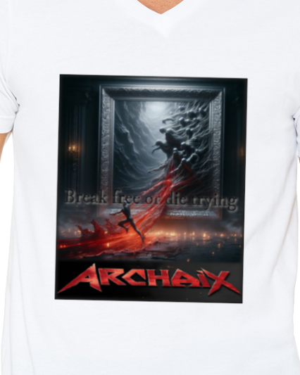 Break Free Men's V-Neck T-Shirt