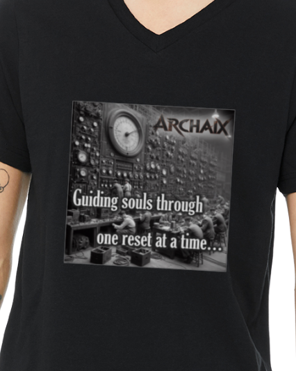 Guiding Souls Men's V-Neck T-Shirt