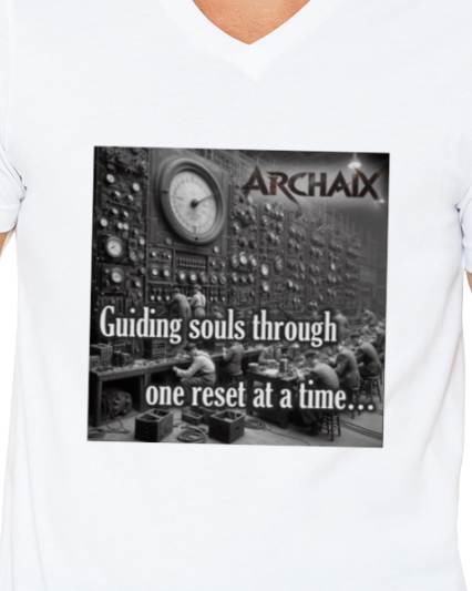 Guiding Souls Men's V-Neck T-Shirt