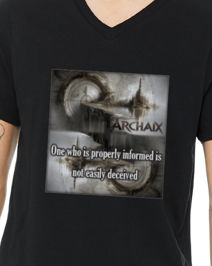 One who is...Men's V-Neck T-Shirt