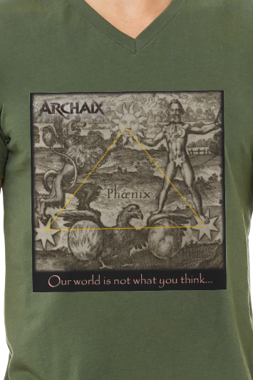 Our World Men's V-Neck T-Shirt