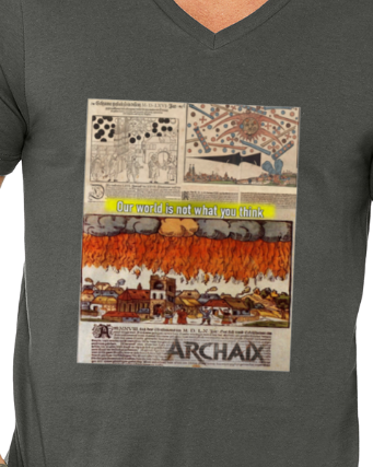 Our World is...Men's V-Neck T-Shirt