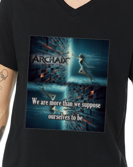 We are More...Men's V-neck T-Shirt