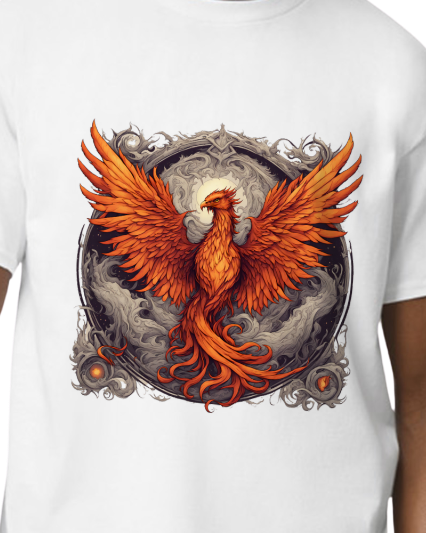 Bordered Phoenix T-Shirt
