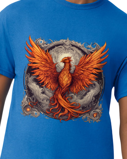 Bordered Phoenix T-Shirt
