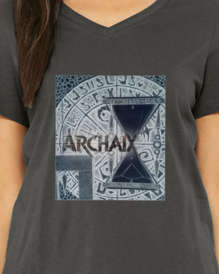 ARCHAIX Women's V-Neck T-Shirt