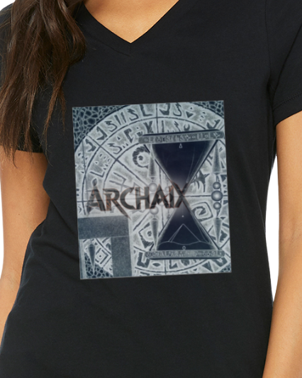 ARCHAIX Women's V-Neck T-Shirt