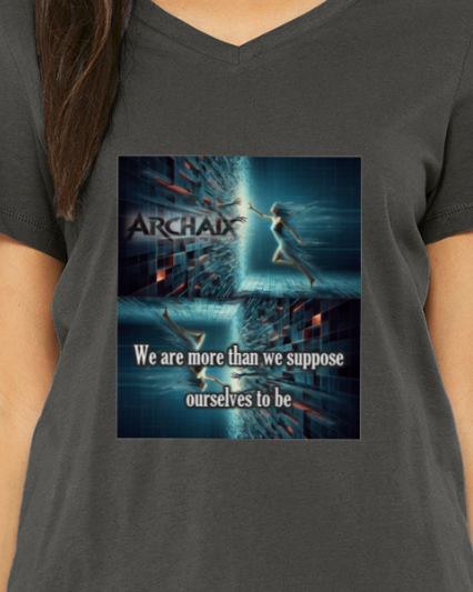 We Are More...Women's V-Neck T-Shirt