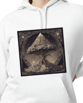 Pyramid World Tree Hoodie