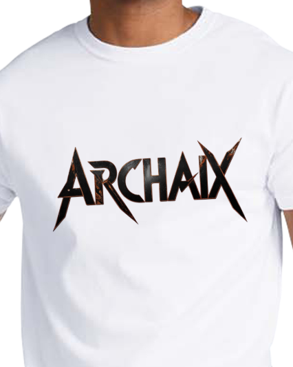 Archaix Black Jagged Vintage T-Shirt