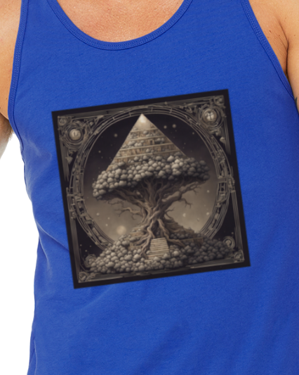 Pyramid World Tree Jersey Tank Top