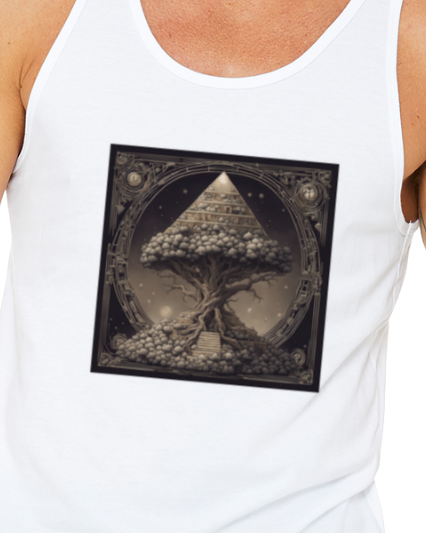 Pyramid World Tree Jersey Tank Top