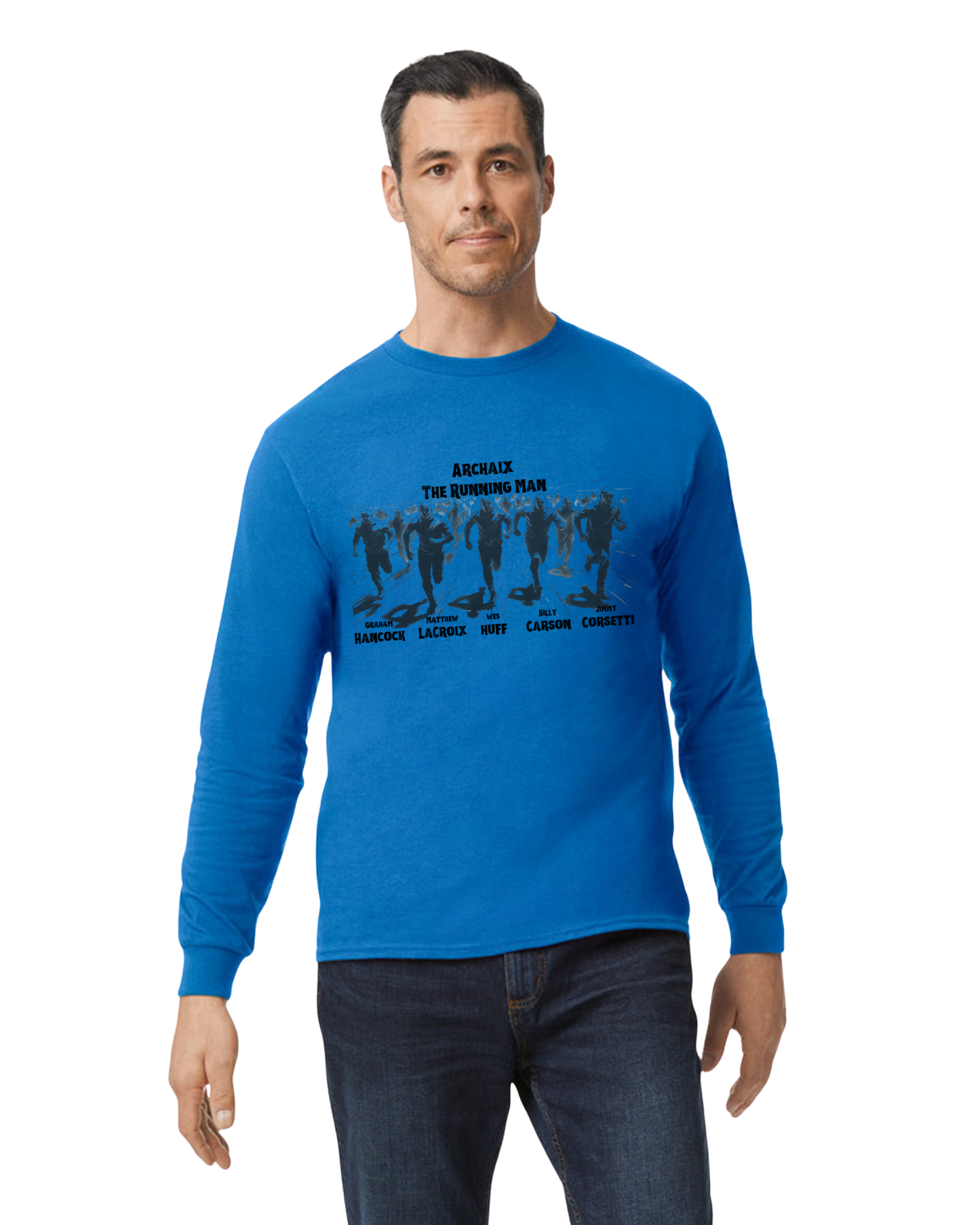 Archaix Running Man Long Sleeve T-Shirt