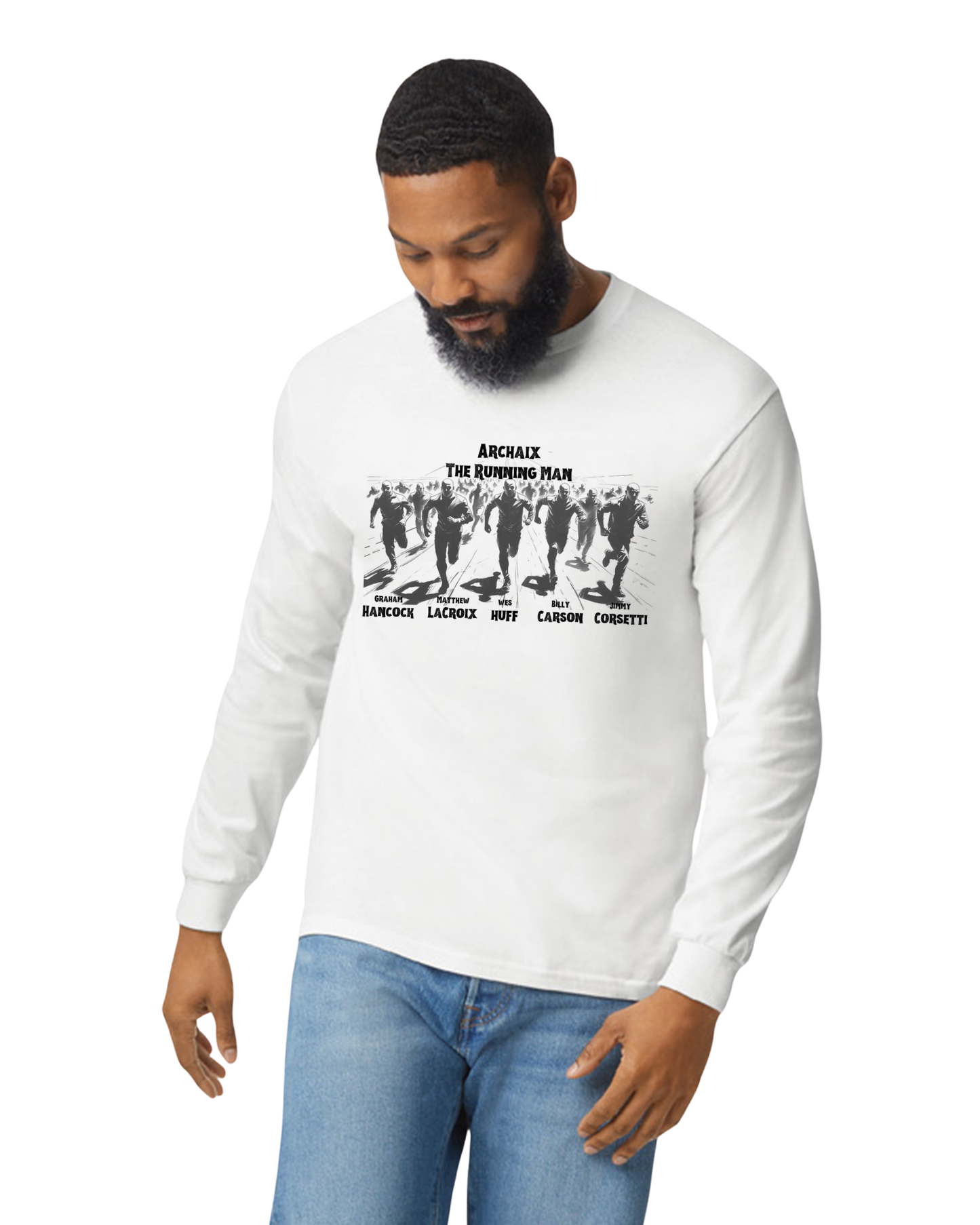 Archaix Running Man Long Sleeve T-Shirt