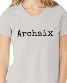 Archaix Typed V-Neck T-Shirt