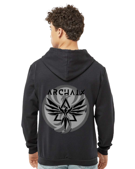Archaix Logo Zip Hoodie