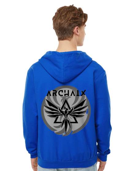 Archaix Logo Zip Hoodie