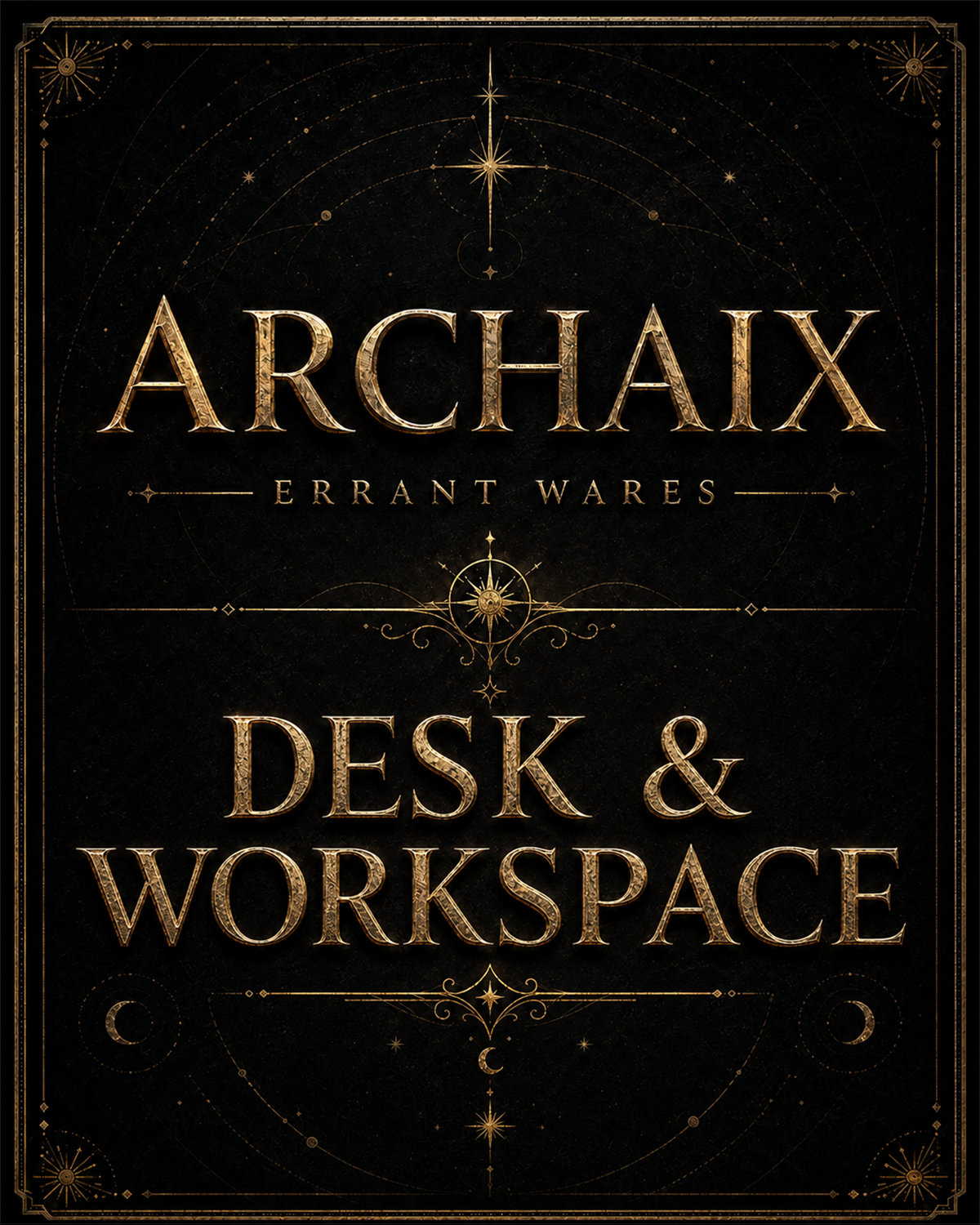 ARCHAIX Errant Wares Desk & Workspace collection