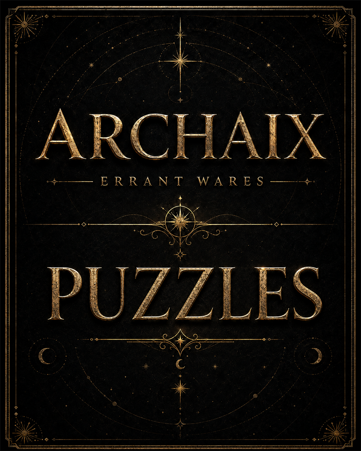 ARCHAIX Errant Wares Puzzles collection