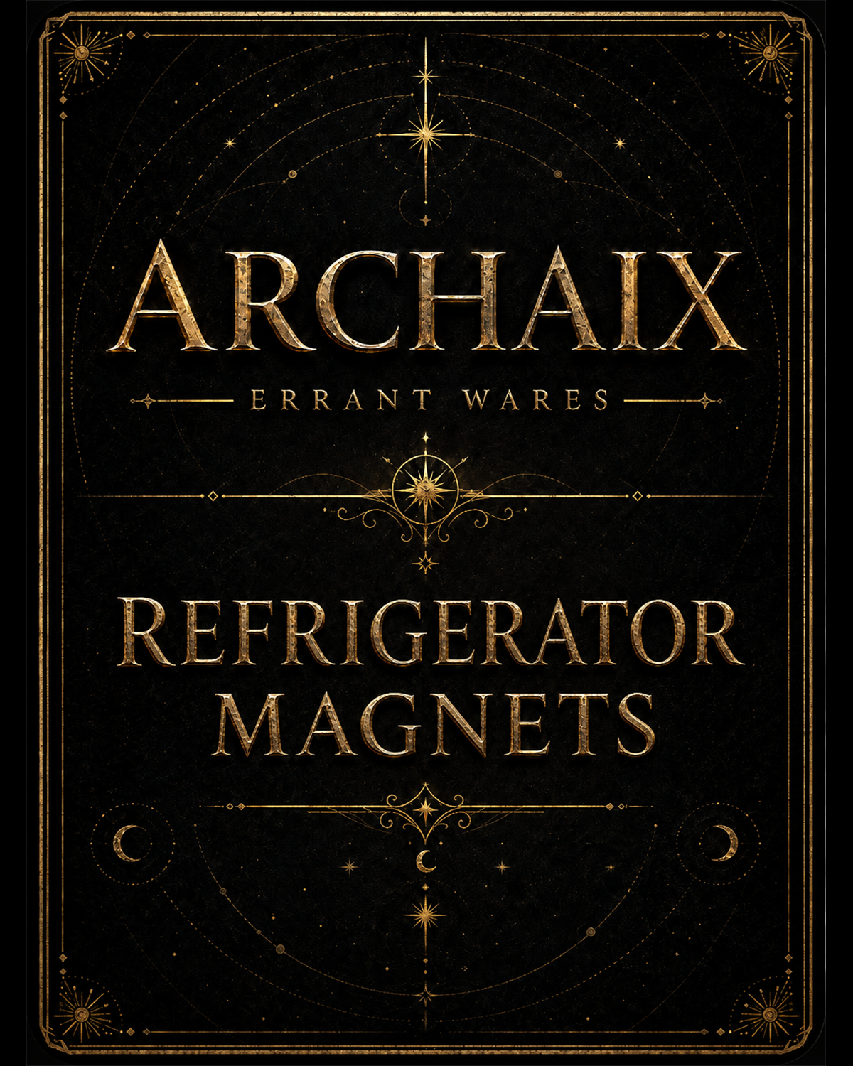 ARCHAIX Errant Wares Refrigerator Magnets collection