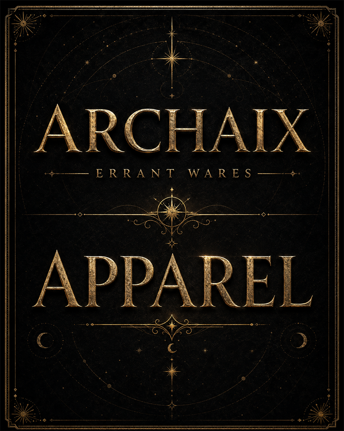 ARCHAIX Errant Wares Apparel collection
