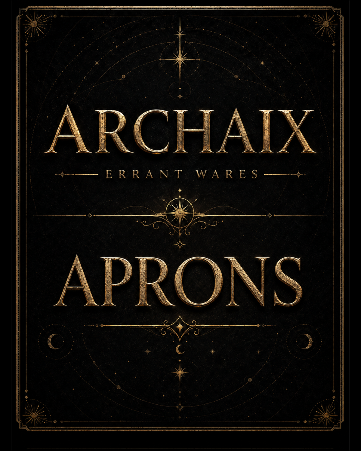 ARCHAIX Errant Wares Aprons collection