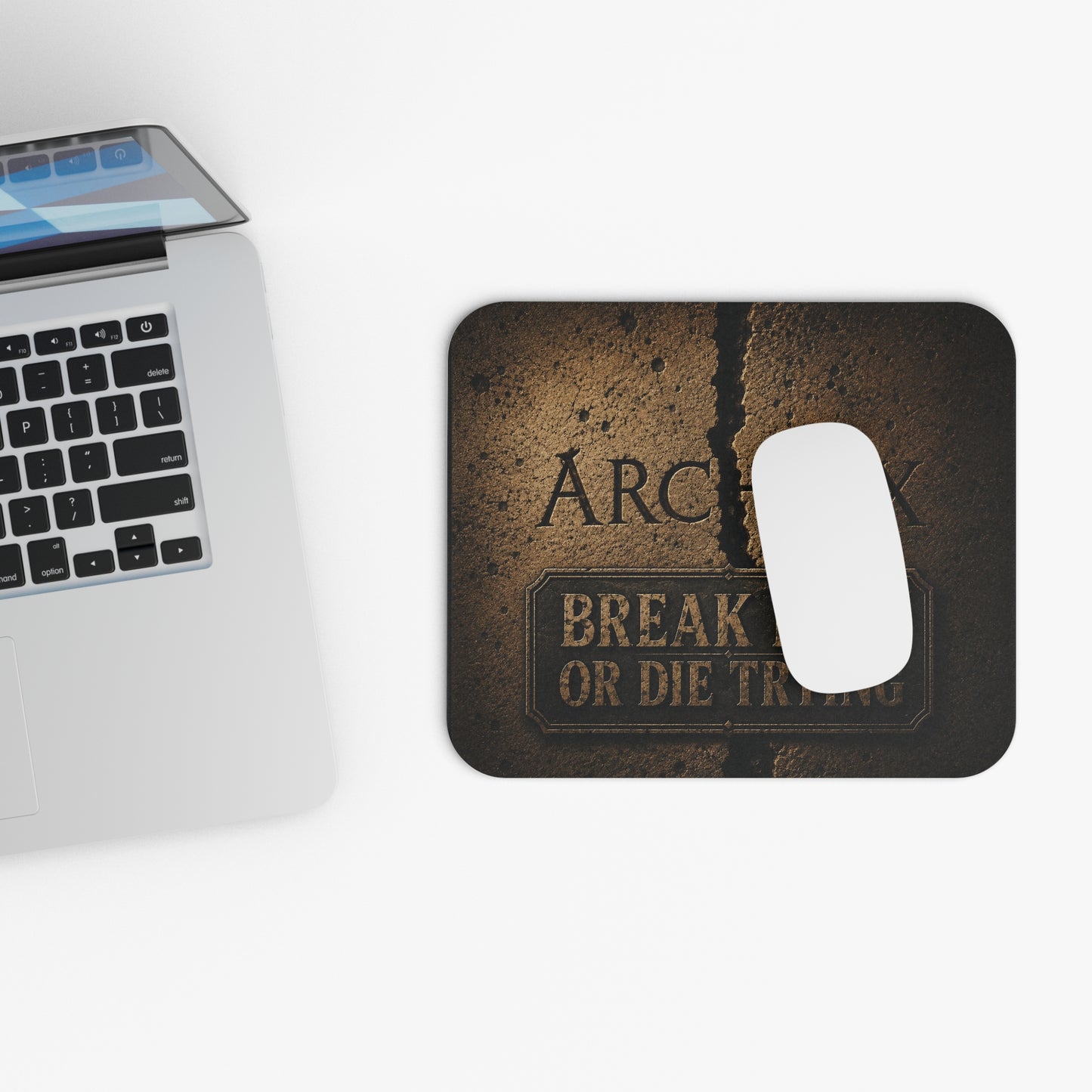 ARCHAIX Break Free or Die Trying 9 × 8 mouse pad