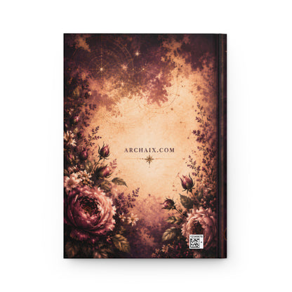 My Peace Is Not for Barter floral compass hardcover journal