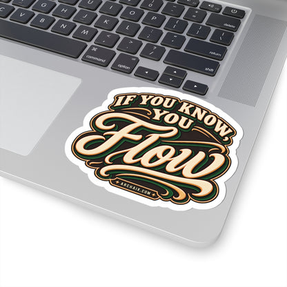 If You Know You Flow ARCHAIX sticker — additional product view