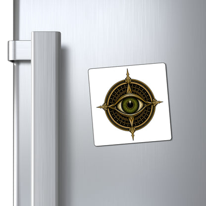 Seeing Eye Cipher refrigerator magnet by PSYFR