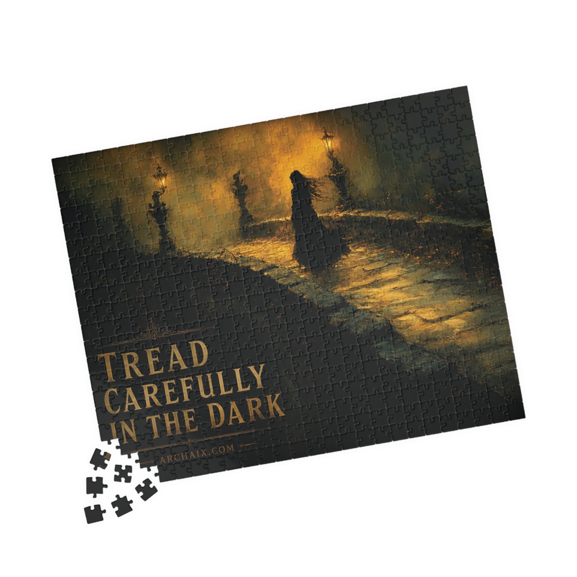 ARCHAIX Tread Carefully 520-piece puzzle and printed storage box