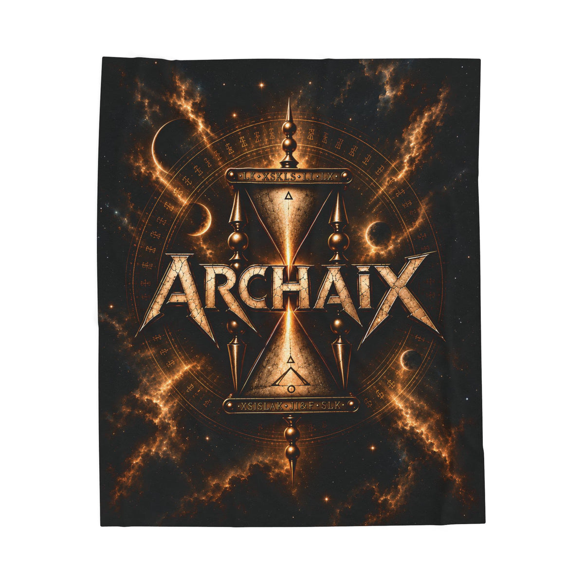 ARCHAIX Hourglass plush blanket alternate product view