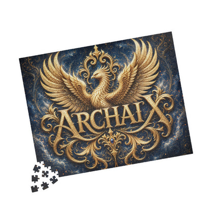 ARCHAIX Blue and Gold Phoenix 520-piece jigsaw puzzle product image