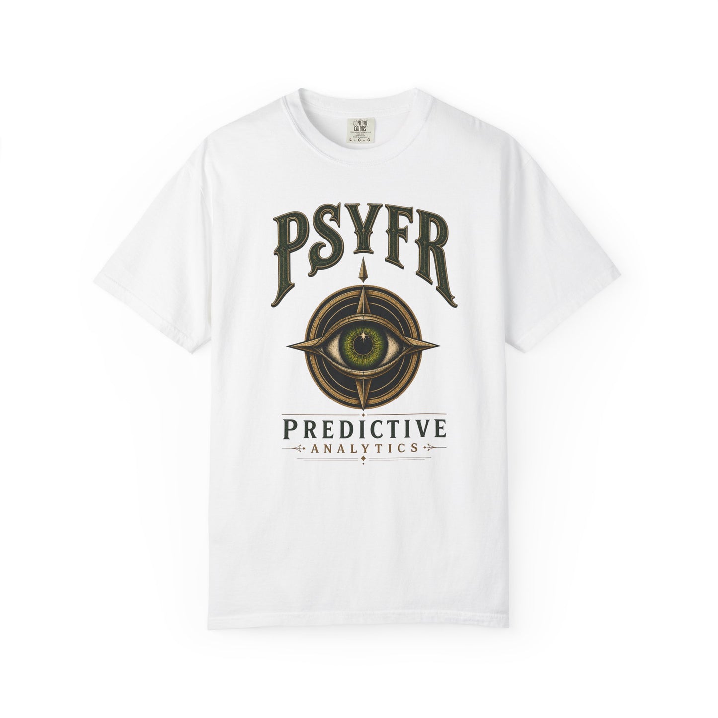 PSYFR Predictive Analytics Eye and Compass T-shirt product image