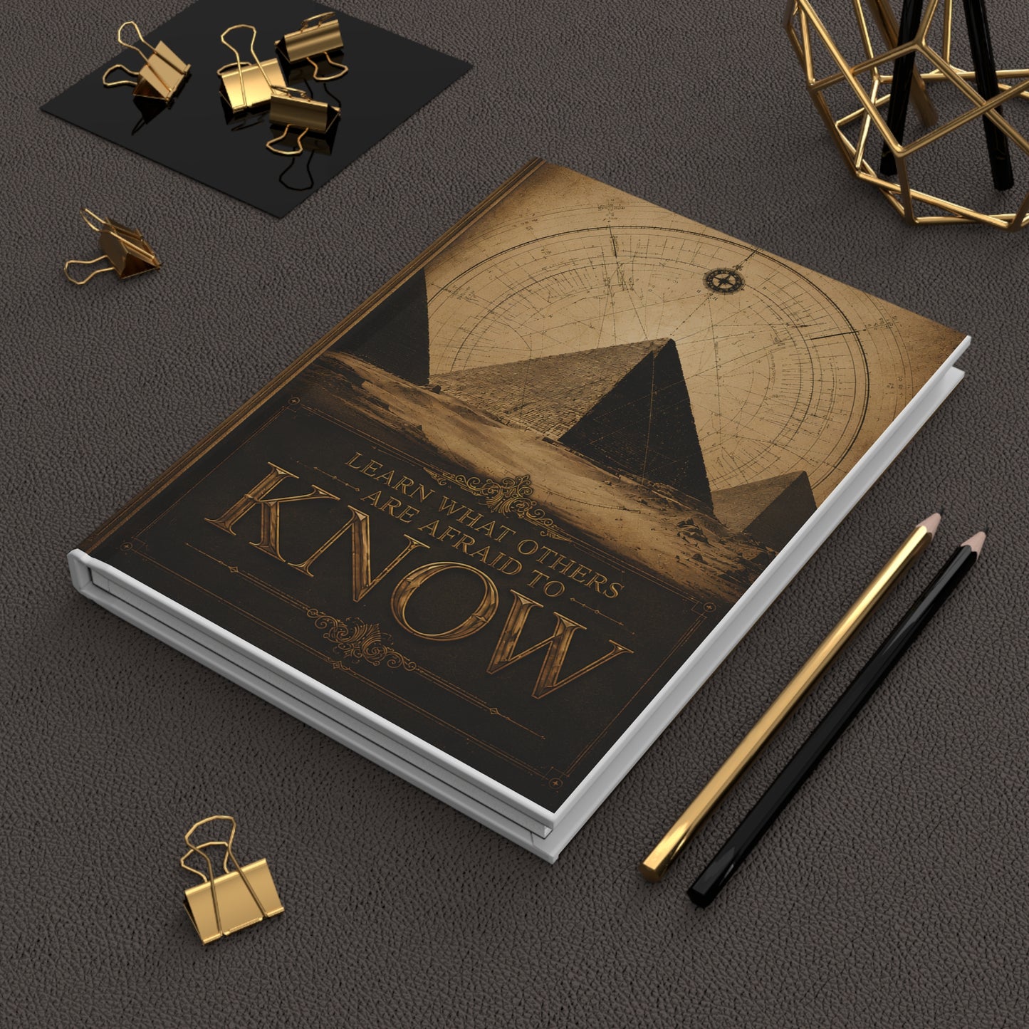 ARCHAIX Learn What Others Are Afraid to Know 5.75 × 8 hardcover journal