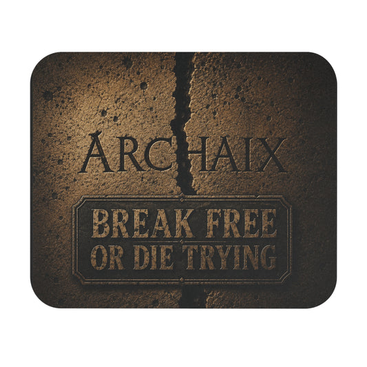 ARCHAIX Break Free or Die Trying 9 × 8 mouse pad