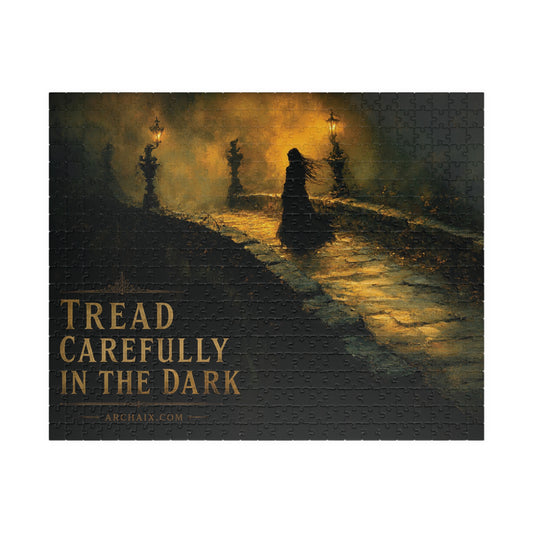 ARCHAIX Tread Carefully in the Dark 520-piece jigsaw puzzle, front view