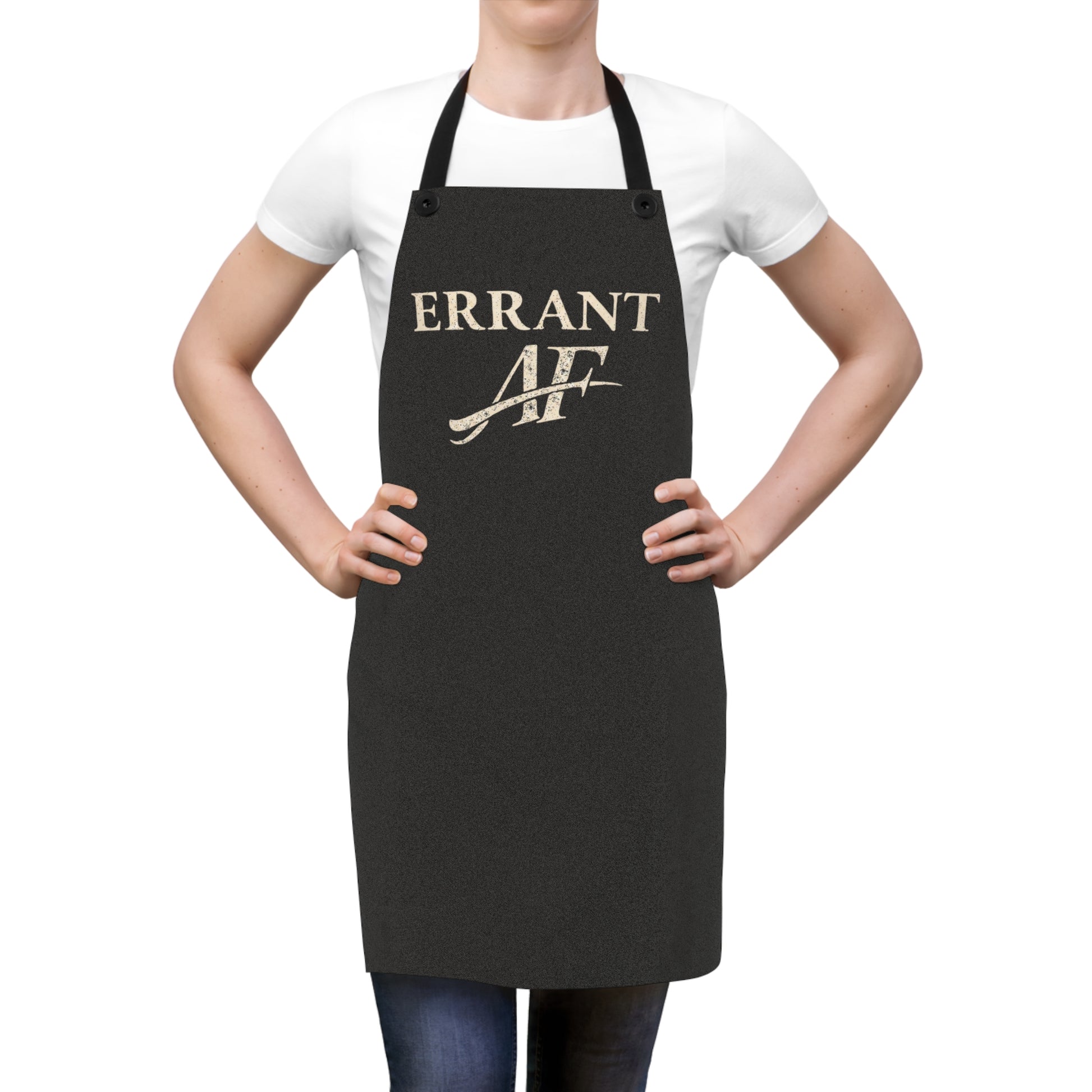 ERRANT AF charcoal apron alternate product view