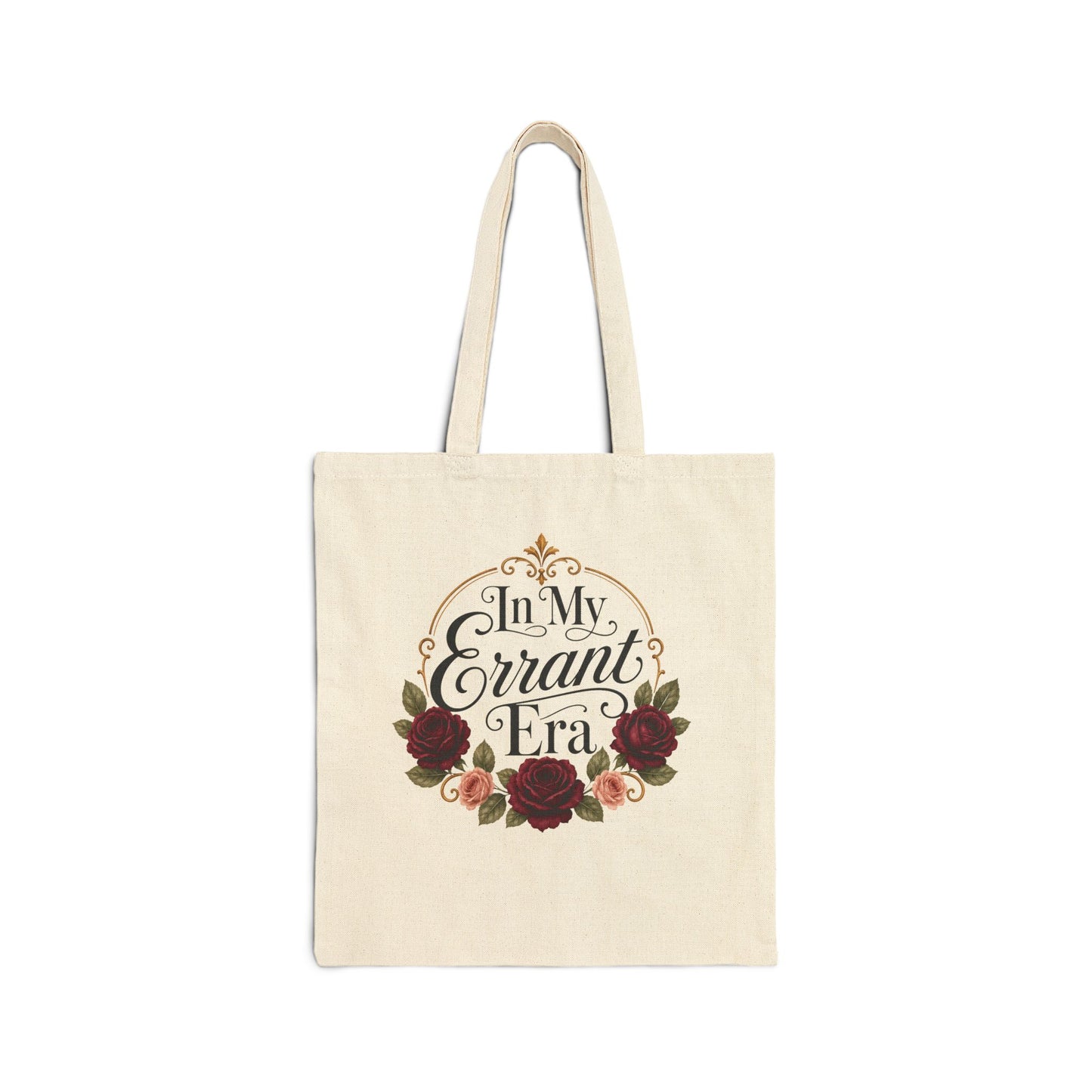 In My Errant Era floral canvas tote product image