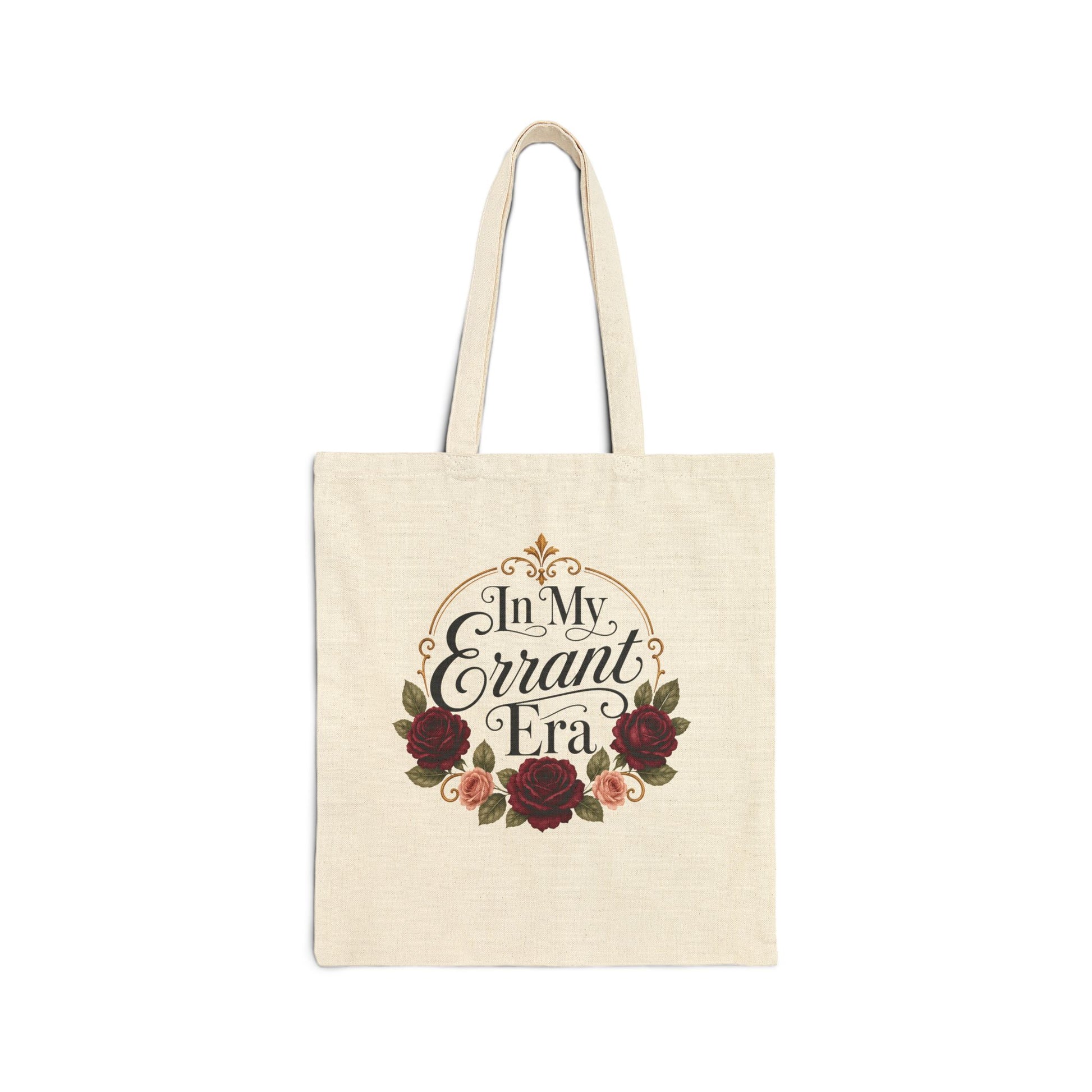 In My Errant Era floral canvas tote product image